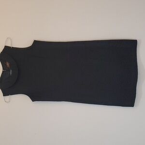 Vintage Jessica Mod/Retro Black tone on tone design Sheath Dress size 4p